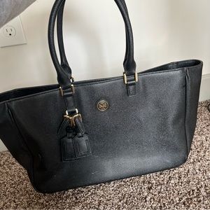 Black Tory Burch tote bag